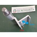 Eckband für Aluminiumfenster mit 3 Anschraublöcher Lochabstände 22mm Fach06L5/12