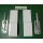 ROTO PSK Set Verstärkungsteil + Abdeckkappen Patio HK 160 R07 Links/Rechts Weiß FachP2049