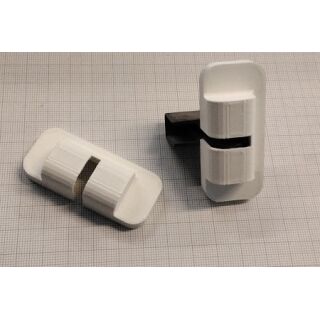 Weidtmann Scherenlagerkappe  Abdeckkappe weiss 55mm x 24mm NACHDRUCK