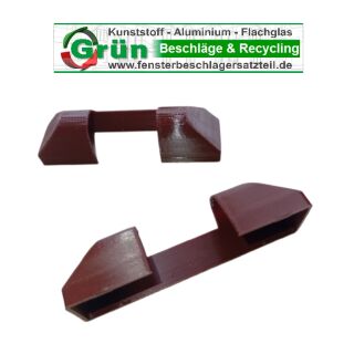 WINKHAUS Abdeckkappe Scherenlager Kunstst. Braun 66mm x 17mm SWT - NACHDRUCK