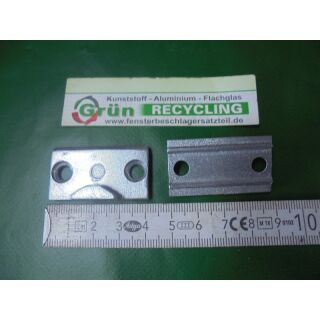 Schließblech Schließteil Alu 40x22mm Fach 4179