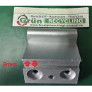 Eckband mit 3 Anschraublöcher versetzt Lochabstände 15mm Fach06L5/25