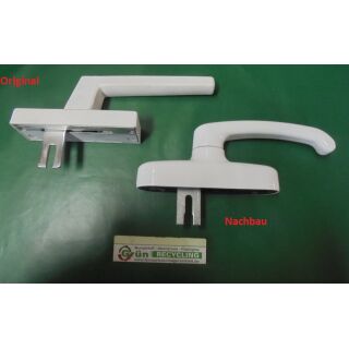 WINKHAUS Fenstergriff Handhebel Lochabstand 98 mm gegenlaufend   Mitnehmer: - Breite 20mm - Länge 30mm - Nut 6mm - Nuttiefe 21mm NACHBAU