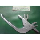 WSS SCHLECHTENDAHL Fenstergriff silber 115x7mm...