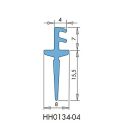 SIEGENIA Dichtung HH0134-04 Portal HS Rollenlänge 2,7 m schwarz FachX2588
