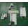 SIEGENIA Ecklagerset Eckbeschlag links Alu BS LM 4200/ SV silber Fach3791