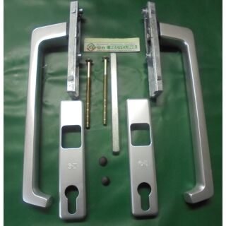 GU HS Griffgarnitur 934/937 Silber beidseitig Drehgriff PZ FachX2596
