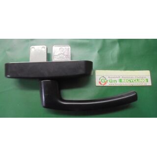 ROTO Fenstergriff Spreizgetriebe 30 ML R06.2M-1030 Tiefschwarz Lochabstand 84mm und 98mm FachX2597