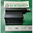 Eckband für Aluminiumfenster mit 2 Anschraublöcher Lochabstand 35mm gesamte Länge 80mm Fach06L6/6