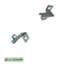 NOTTER Ecklager E 2850 Links Nachbau in hell verzinkt 47...