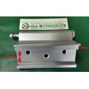 Eckband* mit 3 Anschraublöcher versetzt Lochabstände 25mm gesamte Länge 100mm fach6L6/22