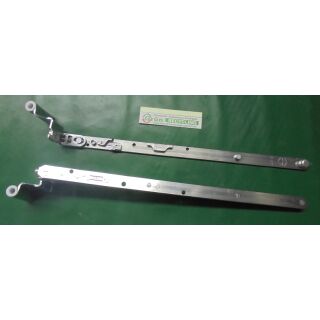 MACO Scherenarm GR.600 MM mit Sparlüftung und vormontiertem Bandwinkel 12/ 20-13mm AS/ PVC Links FFB 401-600mm Fach3900