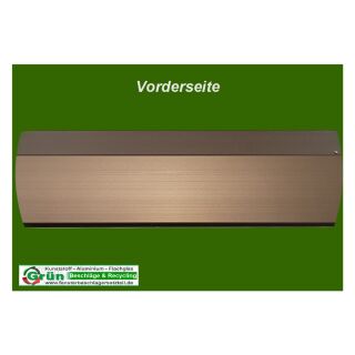 Gutmann Bodenschwelle  P60-15 mittelbronze   Grundpreis  per 1000 mm