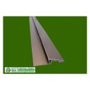 Gutmann Bodenschwelle  P60-15 mittelbronze   Grundpreis  per 1000 mm