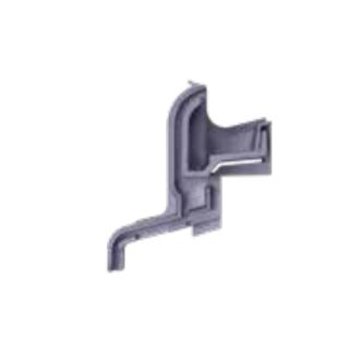 GUTMANN Endkappe 146/30 X zu Drau 25/24F-TI, 90°, EPDM grau/silber, links oder rechts Raum2R5LS/62