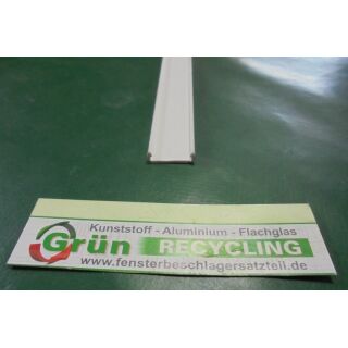 GU PSK 966/150 PVC Abdeckschiene Blendleiste Oben P1226  Weiß L=3460 mm Podest W1