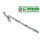 GU * Scherenarm UNI-JET SCF - Holz - NL 13 Eurofalz 24 x 8 - FFB 390-750mm DIN Links Raum7W1R1/02