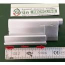 Eckband für Aluminiumfenster zum einklemmen gesamte Länge ohne Stift 86mm Fach06L6/35