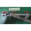HUECK AUBI Schere Gr. 40 - Silber Links RaumX1111
