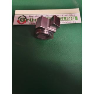 GU SECURY Drückernuss für 10 mm Vierkant  zu alten GU Mehrfachverriegelungen  Dornmaß 25 mm bis 80 mm  FachP1367