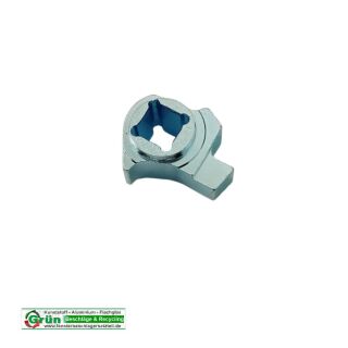 GU SECURY Drückernuss für 10 mm Vierkant zu alten GU Mehrfachverriegelungen Dornmaß 25 mm bis 80 mm NACHBAU in hell verzinkt FachVR5/342