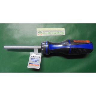 PROJAHN 1/4" Ratschenschraubendreher mit Bitfach und 10 markierten Bits FachC43/1