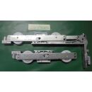 GU 931 Laufwagen/ Rollwagen Set Nachbau inkl. 8mm Rundstange Länge 1995mm Raum3R1/44