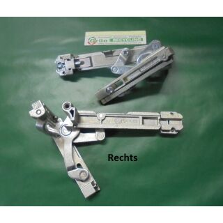 SIEGENIA-AUBI Ecklager Alu Topfband BS-Axxent Links Rechts FachP4715