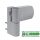 Roto Haustür-Aufschraubband, DoorLine PS 23, 2-teilig L 95mm, Aluminium, silber 492570 FachVR2/276