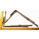 MACO Eckumlenkung 53x158  mm beidseitig Zahnstangenaufnahme