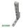 AUBI Eckband EW 203 / EW-V EW203 Nachbau 86 x 52 mm, 2 Haltezapfen 4 x 3 mm FachVR5/276