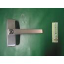 SOBINCO Fenstergriff abschließbar Schieber 22 x 24mm Lochabstand 82/84/98/104mm Gegenlaufend FachP1104