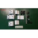 SCHÜCO Haustürband Aufschraubband Alu 3- teilig Band 22/66 weiß 239016 FachP1537