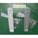 GIESSE Falttürgriff Fenstergriff 7mm 9010 Vierkant weiß oder silber FachP1544