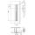 GIESSE Falttürgriff Fenstergriff 7mm 9010 Vierkant weiß oder silber FachP1544