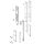 GIESSE Kantenriegel 24 x 170mm inkl. Befestigungsmaterial Alu schwarz 02185000 FachP1547
