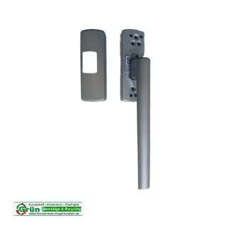 SIEGENIA PSK 200Z/GH Hebel Rechts Edelstahlfarbig F9 FachP3749