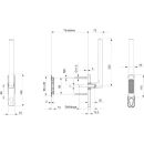 MACO HS Griffgarnitur 12, PZ innen, TS 56-68 mm, Alu...