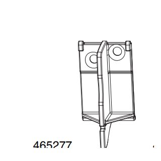 MACO ZUBEHOER SKB-Z ABSTUETZTEIL F. ABDECKSCHIENE LAUFWAGEN 465277 FachP1872