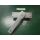 WSS Schlechtendahl Tür Treibriegel silber eloxiert Grundplatte 41 mm x 150 mm KR1/F4