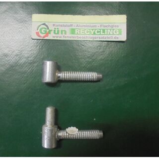 ROTO Drehflügel Einbohrband F263 hell verzinkt 13 mm Banddurchmesser FachP1982