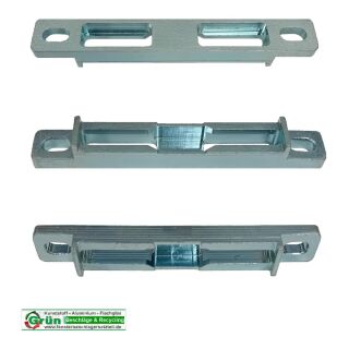 DMG Schließblech f. Schiebetür 80 x 11mm NACHBAU in hell verzinkt FachVR5/020