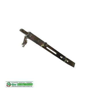 AUBI Eckumlenkung UR mit Kantenriegel 118 x 153 mm lange Seite mit Rollzapfen FachB678