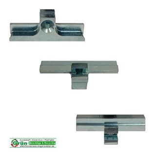 AUBI Schließblech Schließteil Nachbau 45 x 15mm in hell verzinkt FachVR5/021