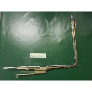 ROTO Patio Eckumlenkung mit Scherenarm GOR 150Z 9mm Achse, 2-flg.