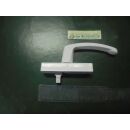 SIEGENIA Fenstergriff  LM GLOBE RR SI - weiß Lochabstand 83 & 98mm FachP2200