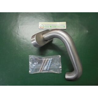 HOPPE Fenstergriff Paris E038 / US956 Edelstahl mit Befestigungschrauben Vierkant-stiftlänge 42mm kürzbar bis 32mm FachP2204