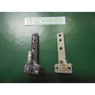 WEIDTMANN Ecklager 76 x 15mm untere Breite 35mm ein Haltezapfen 10 x 5mm, Lagerzapfen 20 x 8mm