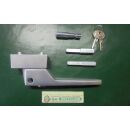 ASSA Fenstersicherung Schwingflügel Fenstergriff abschließbar Silber elox. F1 FachX2835