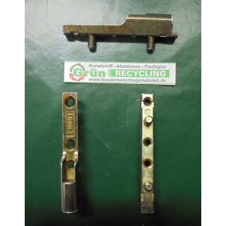AUBI Eckband EW001, 86 x 12 mm, Falz 9 mm, 2 Haltezapfen 10 x 6 mm gelb verzinkt Neuware FachP2378